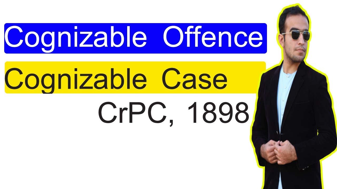 CrPC Lecture # 1 ||Cognizable Offence|| Adv. Shafqat Mehmood|