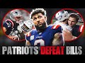 PATRIOTS WIN OVER UNDEFEATED BUFFALO BILLS | Reactions + Takeaways!