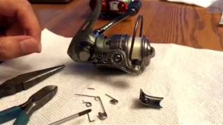Spinning reel bail quick fix 