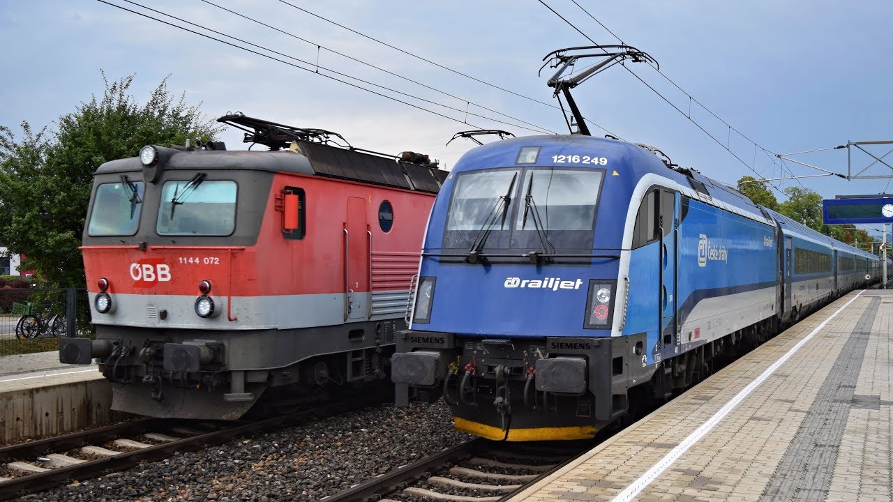 Züge Baden bei Wien ● Südbahn ● 10.08.2017