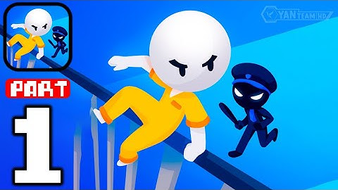 Prison Escape 3D - Gameplay Walkthrough Part 1 Get out of prison (iOS,Android)