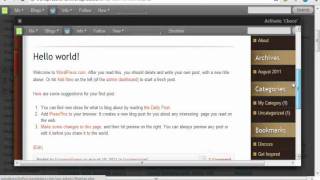 WordPress Tutorials - Select Your Theme