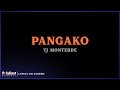 TJ Monterde - Pangako (Lyrics on Screen)