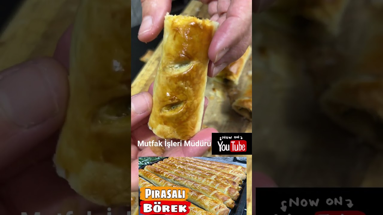 Nefis pırasalı börek nasıl yapılır? #Shorts #MutfakİşleriMüdürü #YemekTarifleri