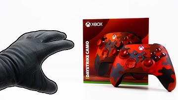 Xbox Series X Controller Daystrike Camo Special Edition Unboxing - ASMR