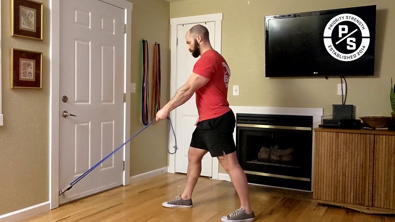 Single Arm Banded Low Row - YouTube