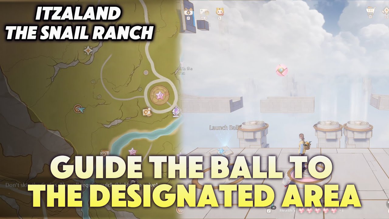 Guide the ball to the Designated Area | The Snail Ranch | Infinity ...