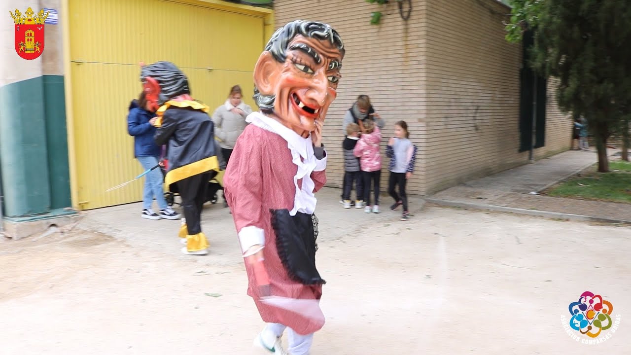 🔥CABEZUDOS🔥 San Jorge 🐲 2024 - Villanueva de Gállego