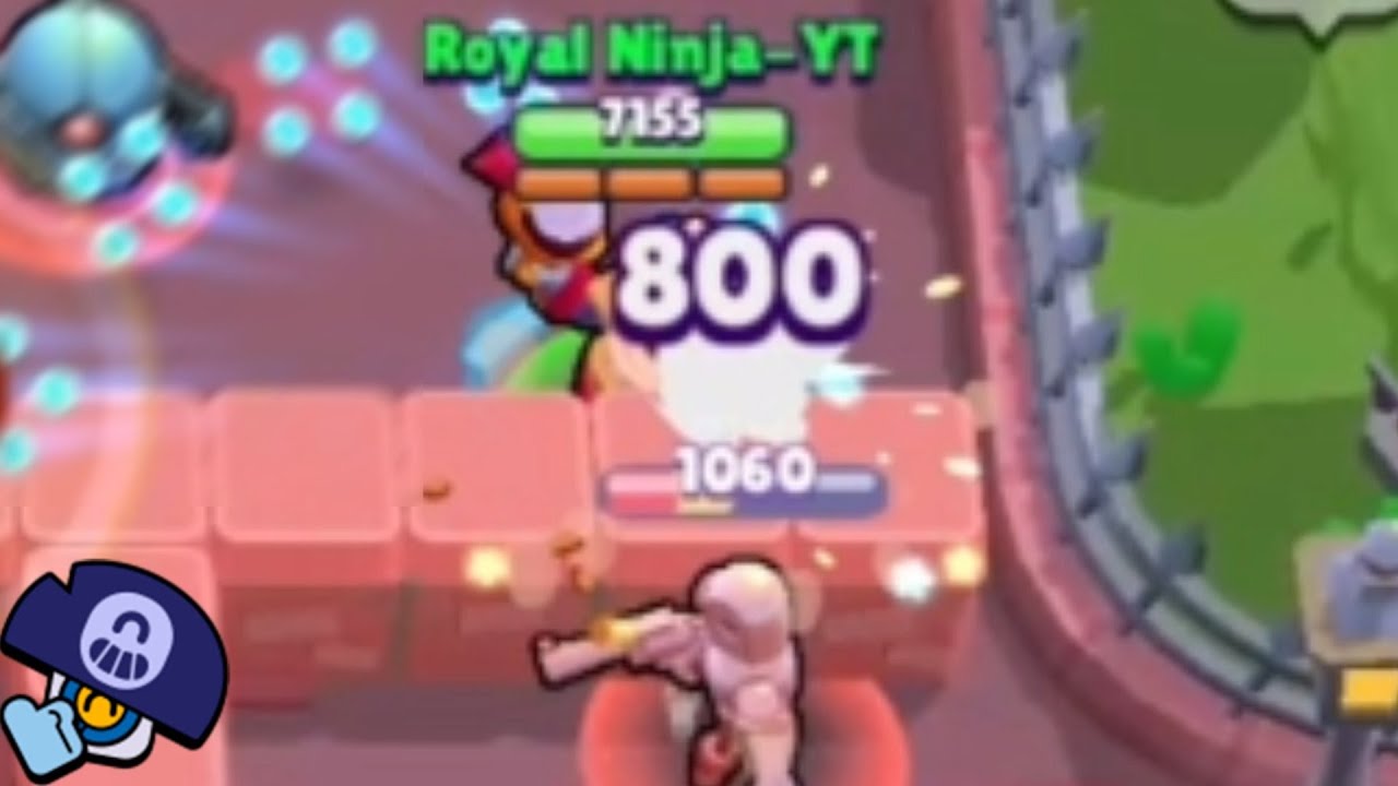 Darryl gadget through WALLS glitch | Brawl Stars 