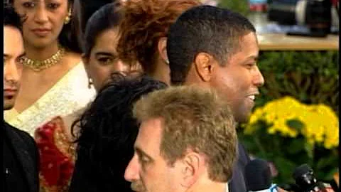 Julia Roberts and Denzel Washington at 2002 Academy Awards