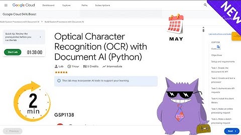 Optical Character Recognition (OCR) with Document AI (Python) | #2025 | #GSP1138|#qwiklabs |Solution