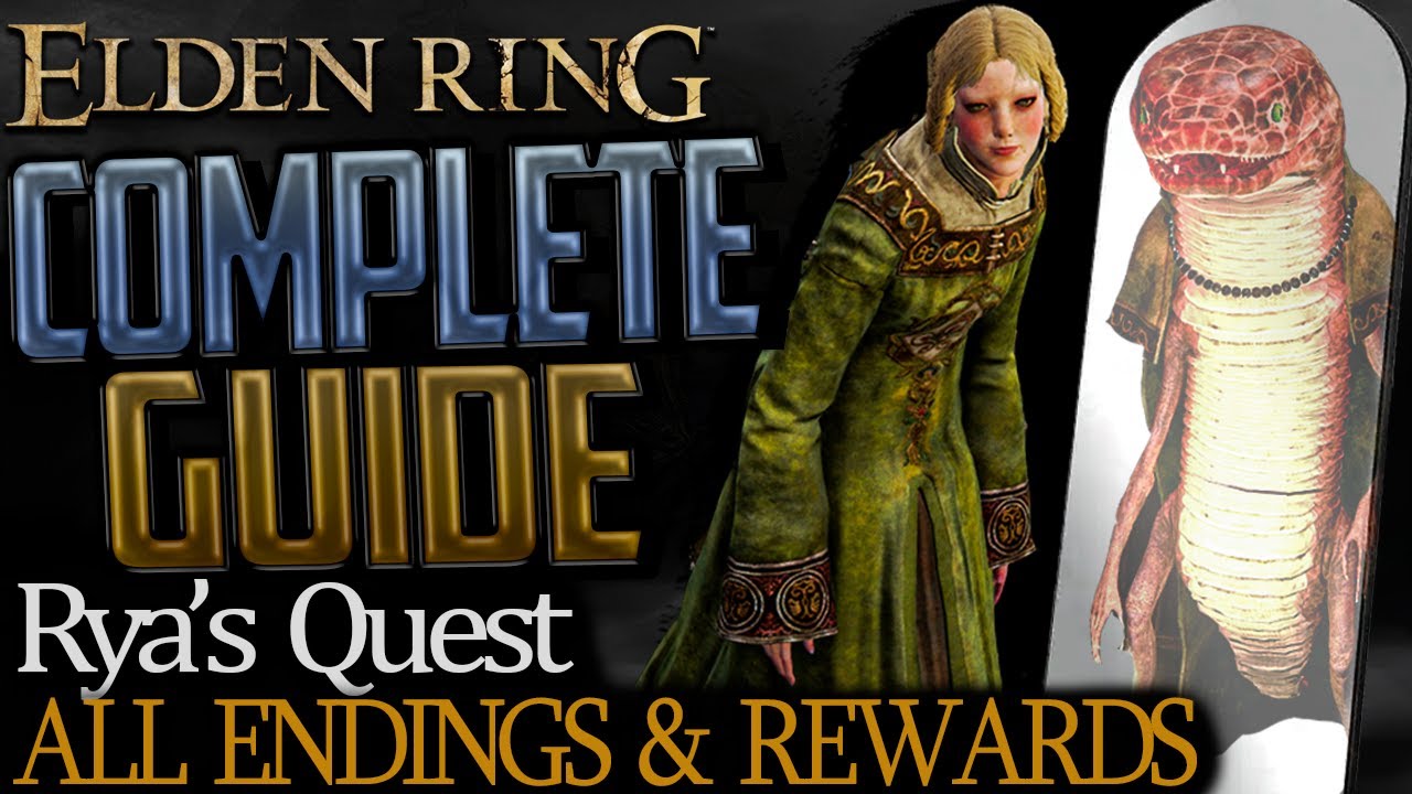 Rya Complete Questline: Necklace, Volcano Manor, All Endings | Elden Ring –  GAMERPILLAR