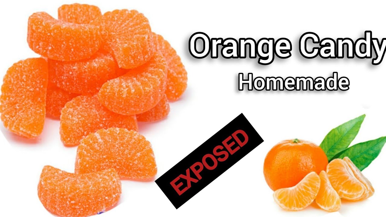 Orange Candy Recipe How to Make Orange Candy At Home Homemade