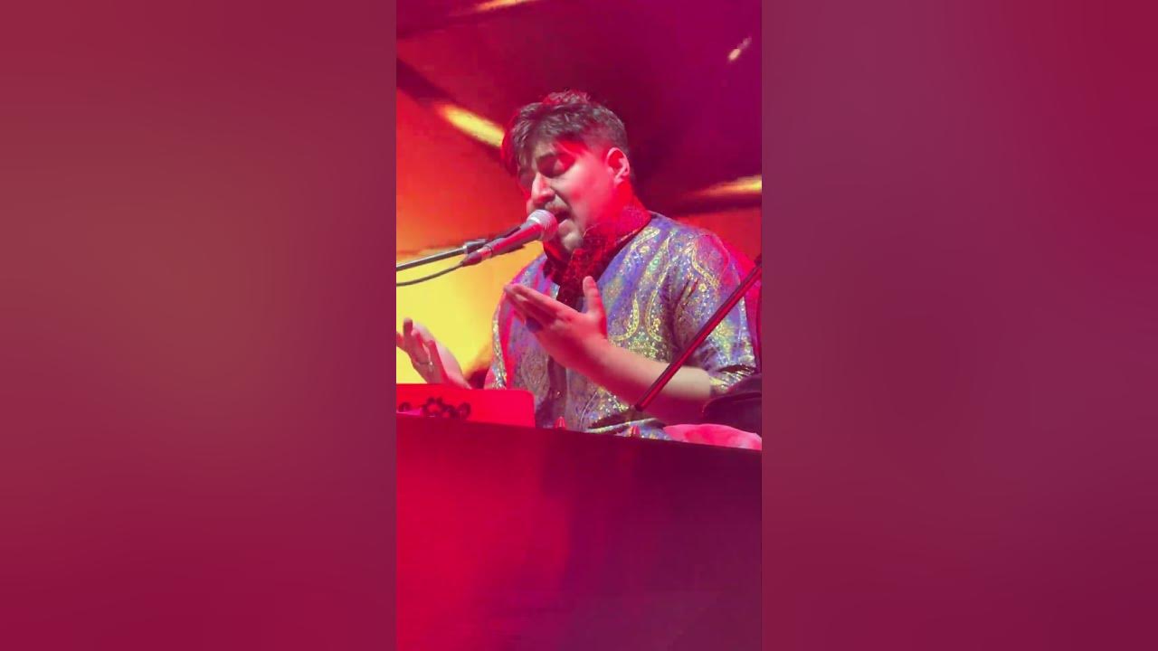 Rahat Fateh Ali Khan performs at London’s Wembley Arena, joined by his son Shahzaman Khan
