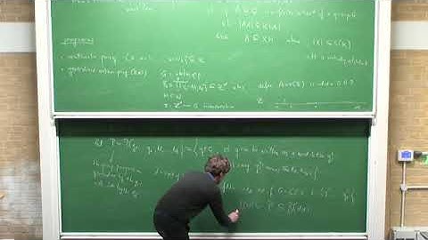Prof. Emmanuel Breuillard | Approximate groups: nilprogressions and the structure theorem