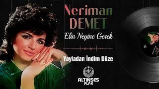 Neriman Demet - Yayladan İndim Düze Resimi