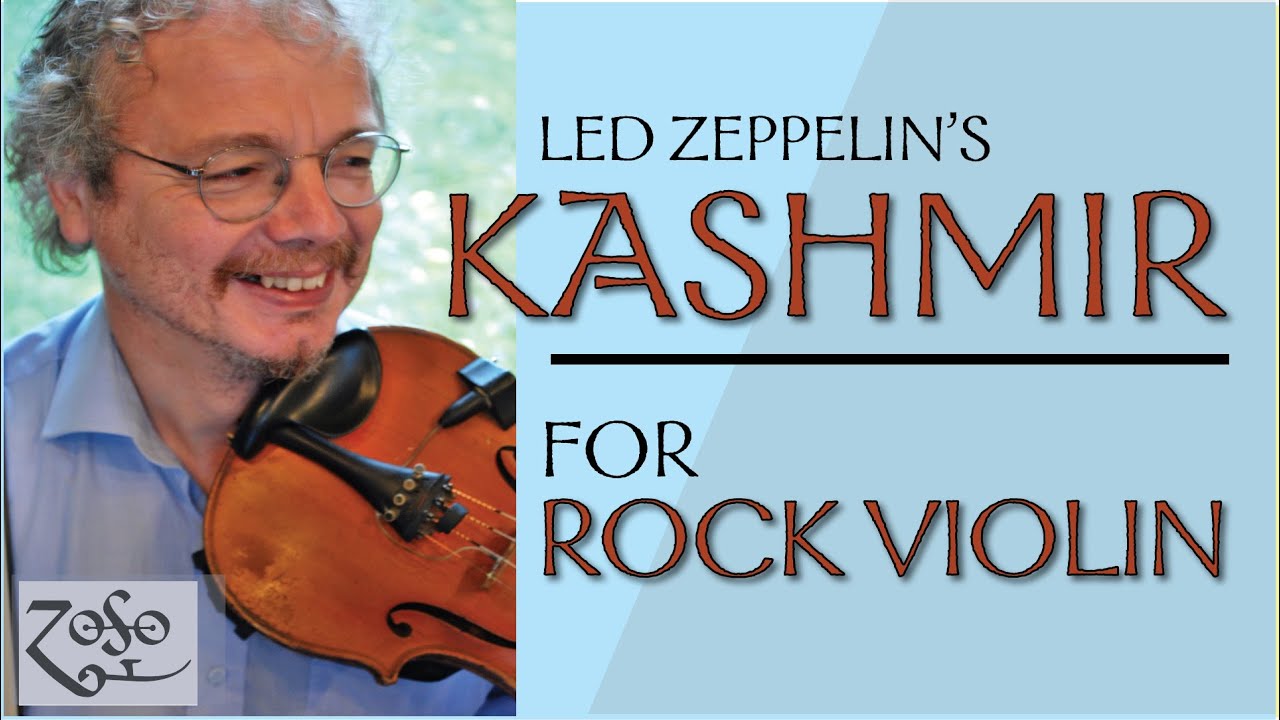 Kashmir, by Led Zeppelin (violin lesson) YouTube
