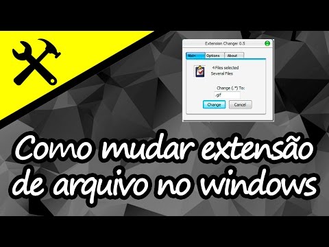 COMO MUDAR EXTENSÃO DE ARQUIVOS FÁCIL E RÁPIDO