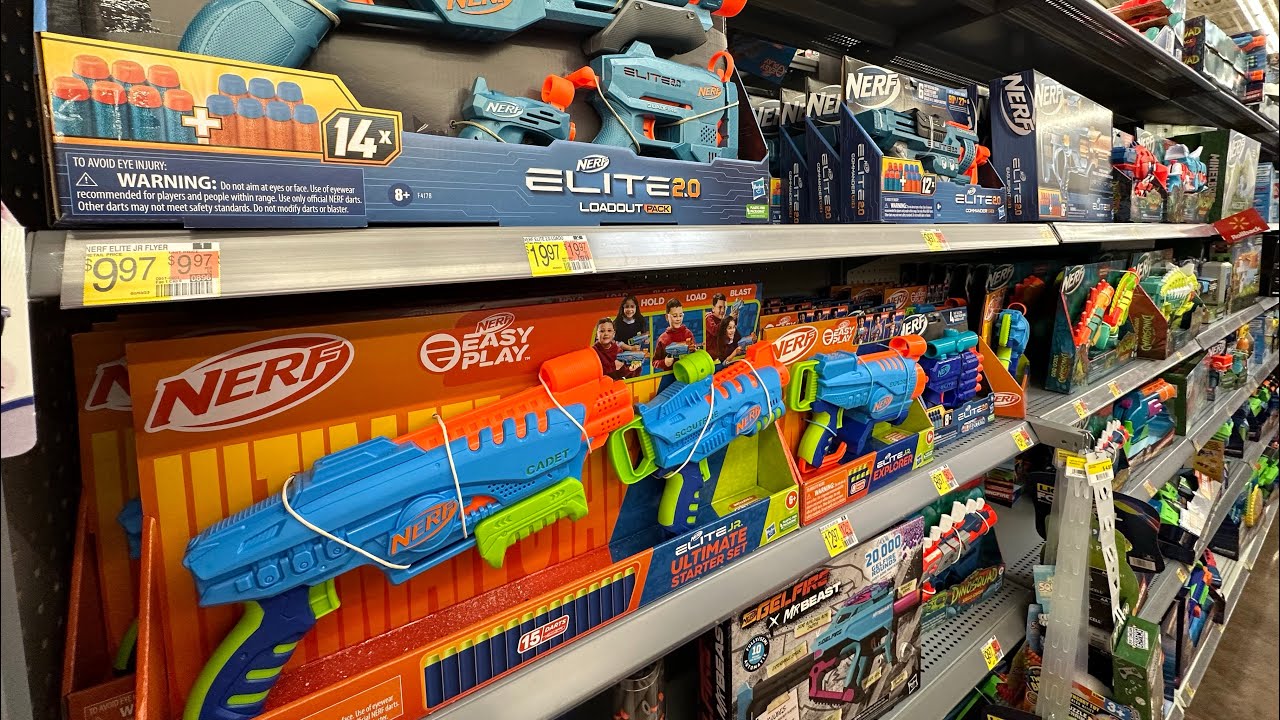 Nerf Toys and Accessories Are Discounted by Up to 63% - CNET