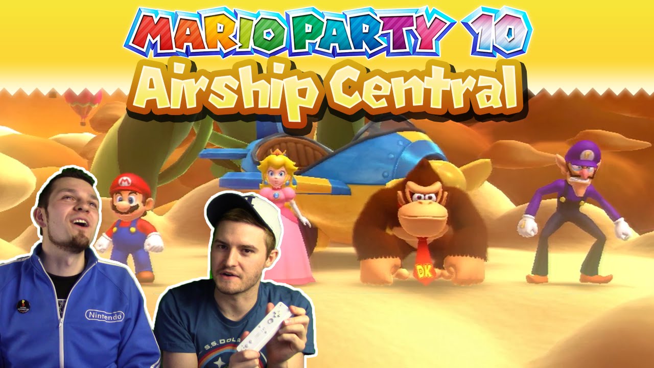 Mario Party 10 - Airship Central Gameplay With WiiFolderJosh! [Part 4]