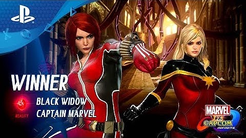 MVCI - Arcade Battle with Black Widow and Captain Marvel  [1080ᵖ 60ᶠᵖˢ]