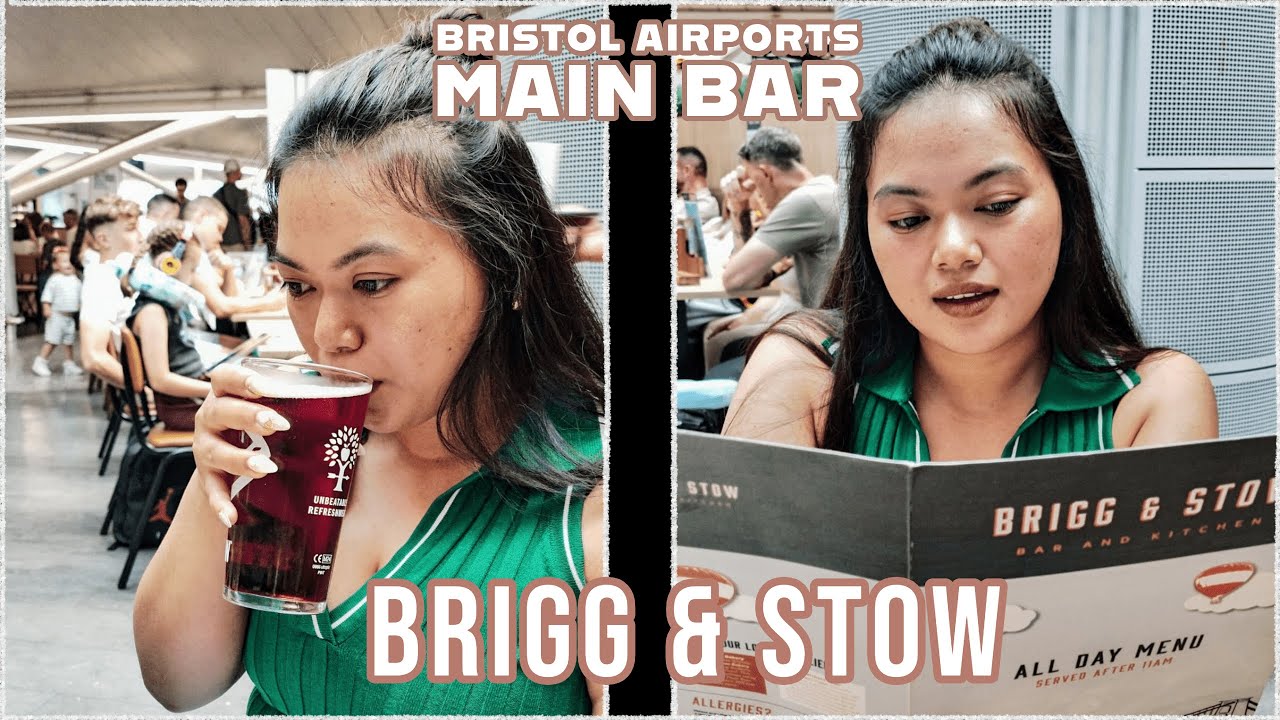 Bristol Airport's Main Bar: What We Ate at Brigg & Stow