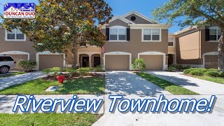 10141 HAVERHILL RIDGE Drive RIVERVIEW, FL 33578 New listing Video Rare Townhome Near Tampa!
