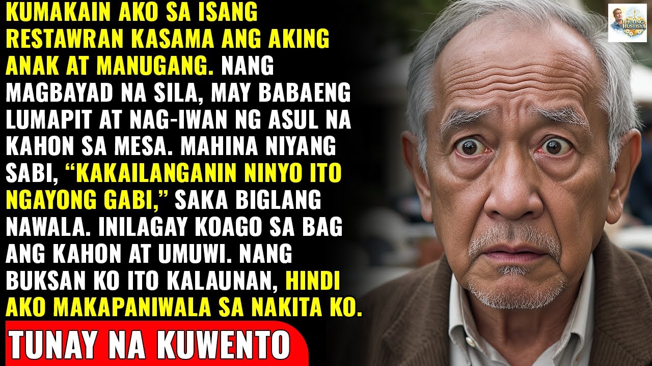 Sa Isang Kainan, May Babaeng Nag-iwan ng Asul na Kahon sa Aking Lamesa: 