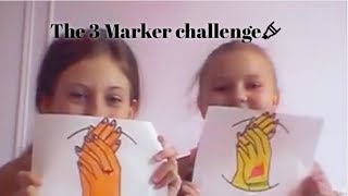 The 3 marker challenge