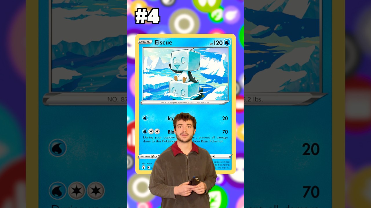 TOP  5 Pokemon Cards - Eiscue edition