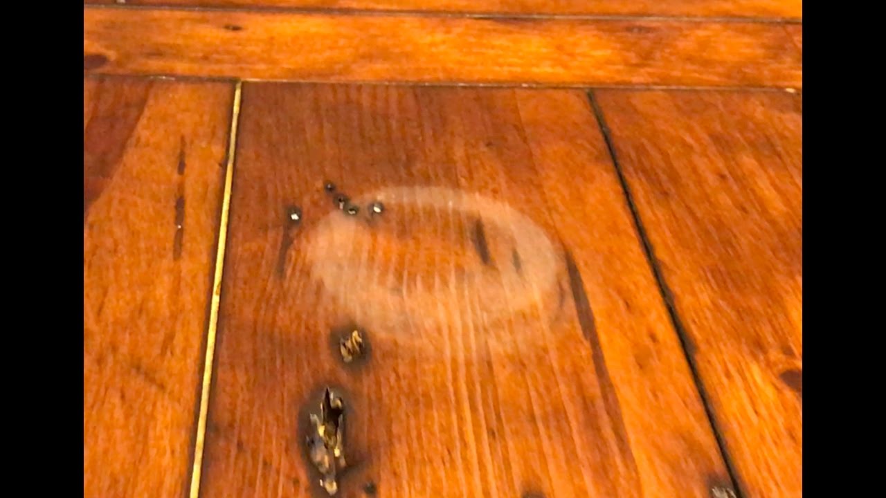 How to Remove Stains from Wooden Floors and Furniture