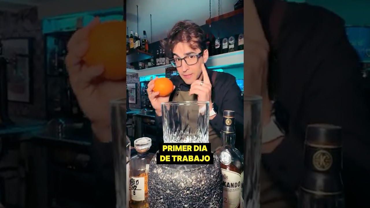 ⚠️ ¡TE VAN A DESPEDIR! Por ponerle naranja… #shorts #bartender