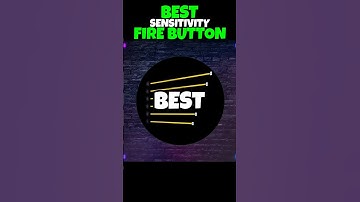 Best Headshot Sensitivity and Fire Button Size In Free Fire