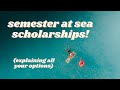 semester at sea scholarships explained! save some money!