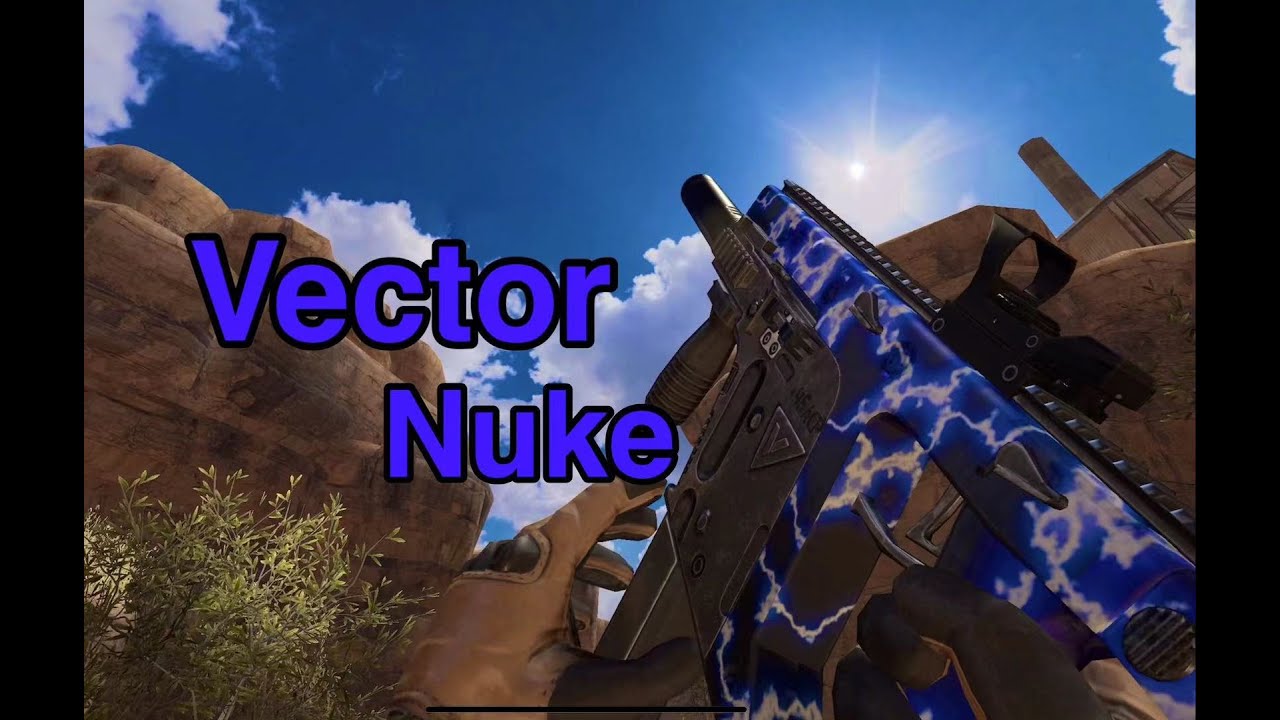 Vector Double Nuke Before Nerfed | Bullet Force Mobile