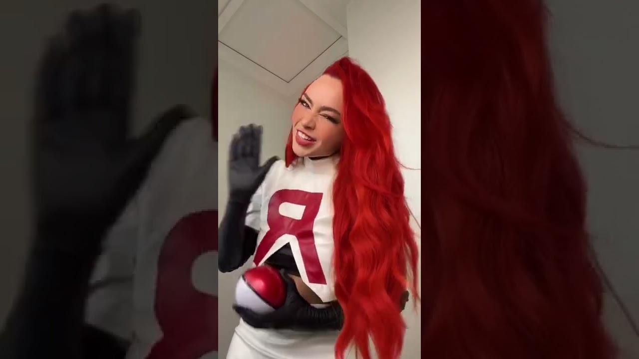 Team Rocket blasts off at the speed of light! ❤️ #cosplayer #pokemon #teamrocket
