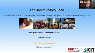 Let Communities Lead Workshop