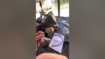 Can am outlander speed sensor location for installing Speedohealer #canam #atv #diy
