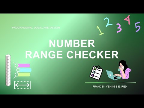Number Range Checker Program using Python