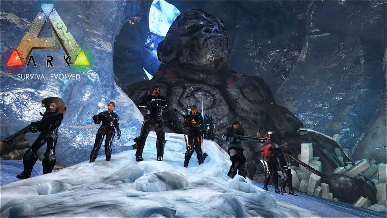 87 Ark Isl S3 島 The Island 最難関 雪山洞窟 Snow Cave 攻略 Pc版公式pve Ark Survival Evolved Youtube