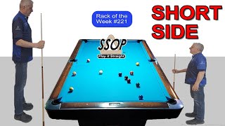Playing Short Side Position Simplifies Pool Racks (Rack of the Week 221)