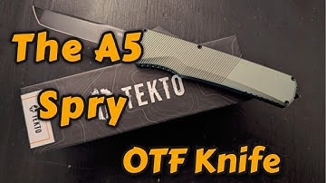 Quality OTF Knife from Tekto - The A5 Spry