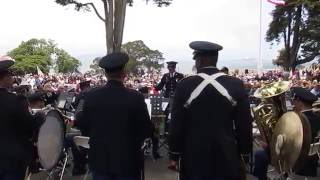 191st Army Band Amazing Grace Memorial Day 2016 San Francisco National Cemetery Presidio