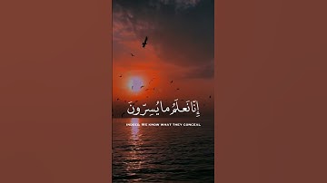 فَلَا يَحْزُنكَ قَوْلُهُمْ | محمد هشام | سورة يس