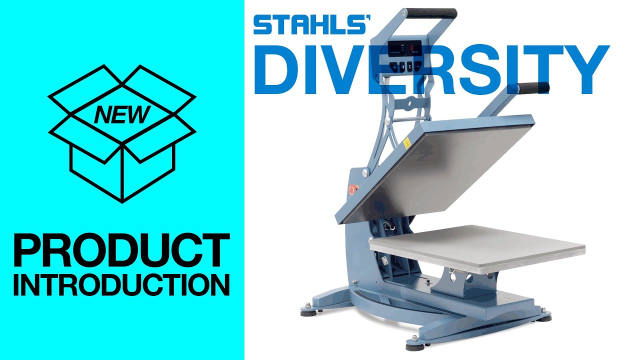 STAHLS スタールズ/ヒートプレス機 "DIVERSITY" 乾燥デモ 