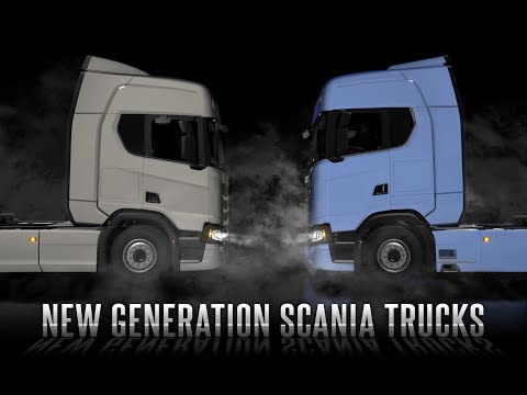 New Generation Scania Trucks coming to ETS2