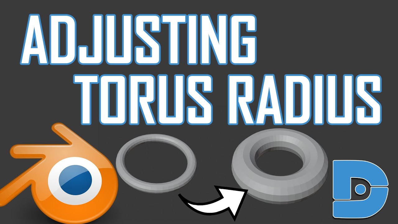 Switching From Maya To Blender 2 82 Adjusting Torus Radius With Shrink Deflate Tool Youtube - how to make a torus in roblox