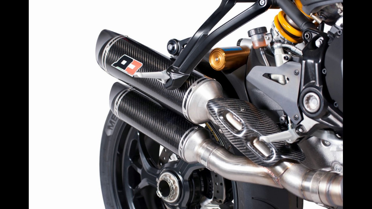 MONSTER 1200R QD EXHAUST TWIN MAGNUM OVERVIEW - YouTube