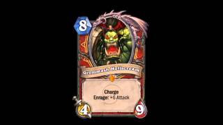 Grommash Hellscream Sounds - Hearthstone