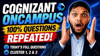 Today's Slot Analysis🔥 | Cognizant Technical Assessment 2026 | ACE GenC  Preparation 2027